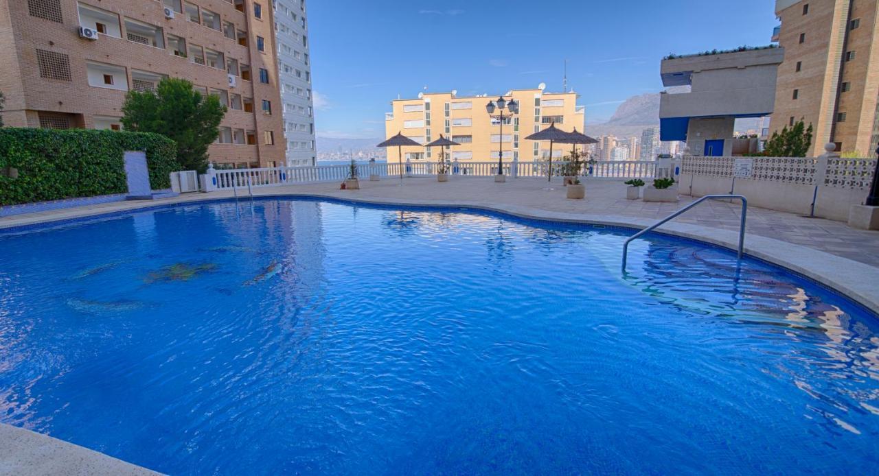 Amazing Panoramic View Trinisol 2 Apartment Benidorm Exterior photo